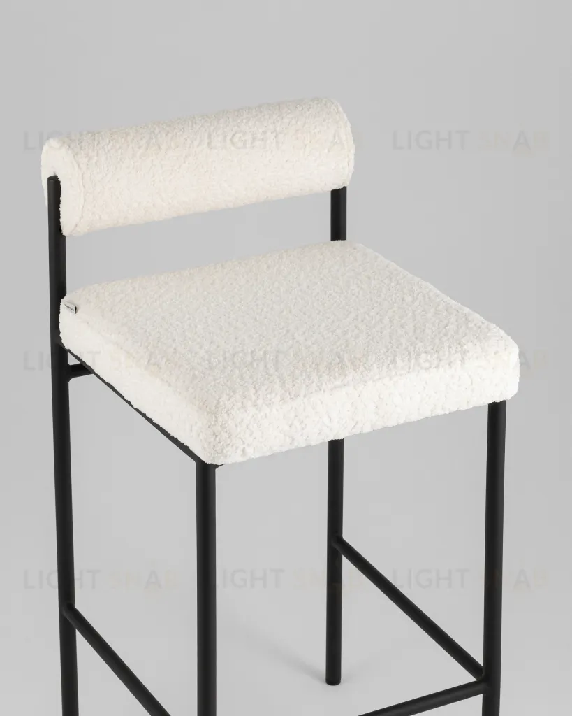 Стул полубарный Балла букле молочный УТ000041907