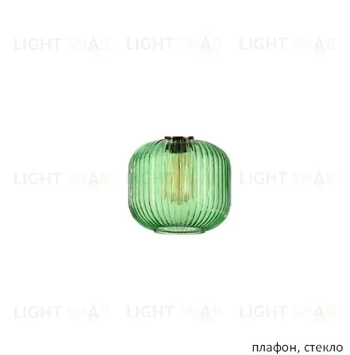 Плафон от светильника Iris зеленыйй iris_pl_g