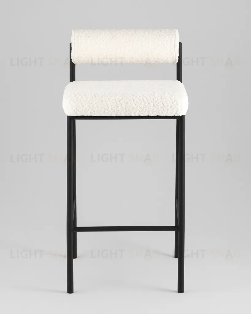 Стул полубарный Балла букле молочный УТ000041907