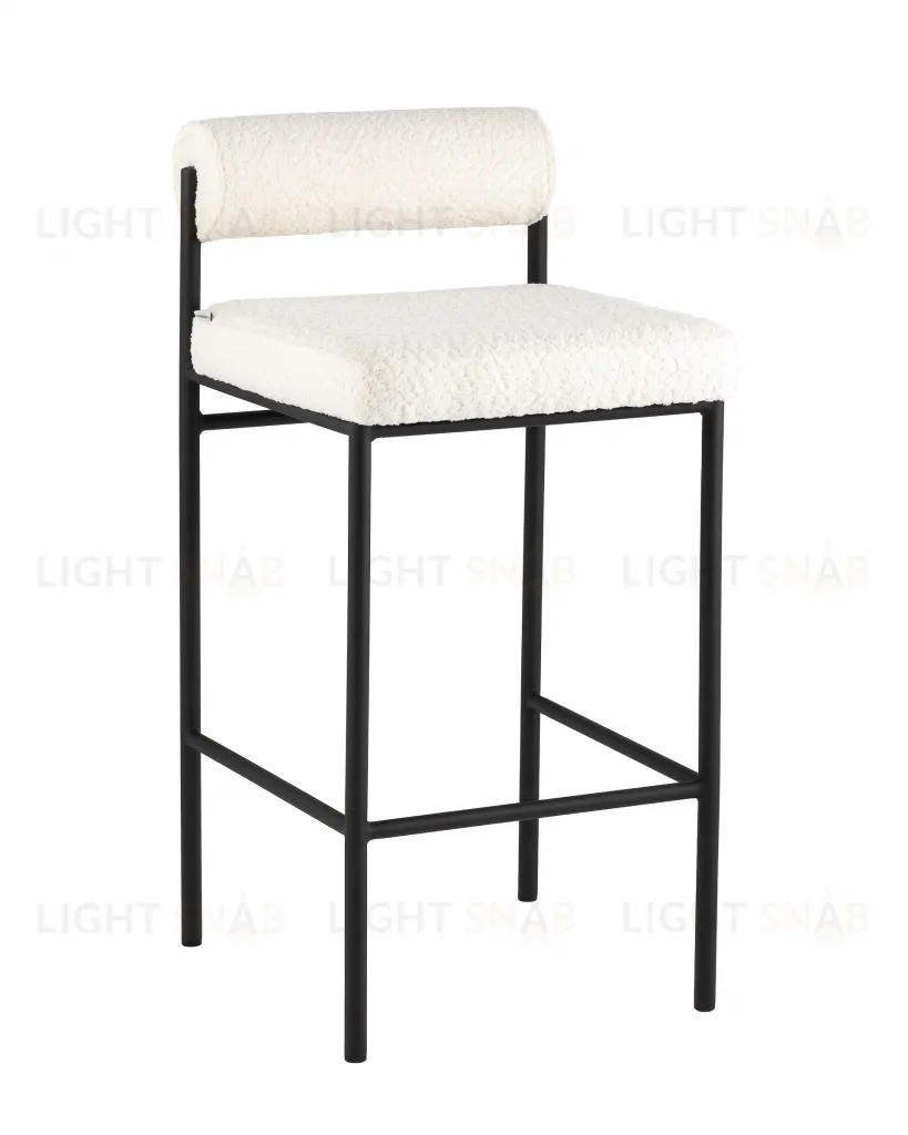 Стул полубарный Балла букле молочный УТ000041907