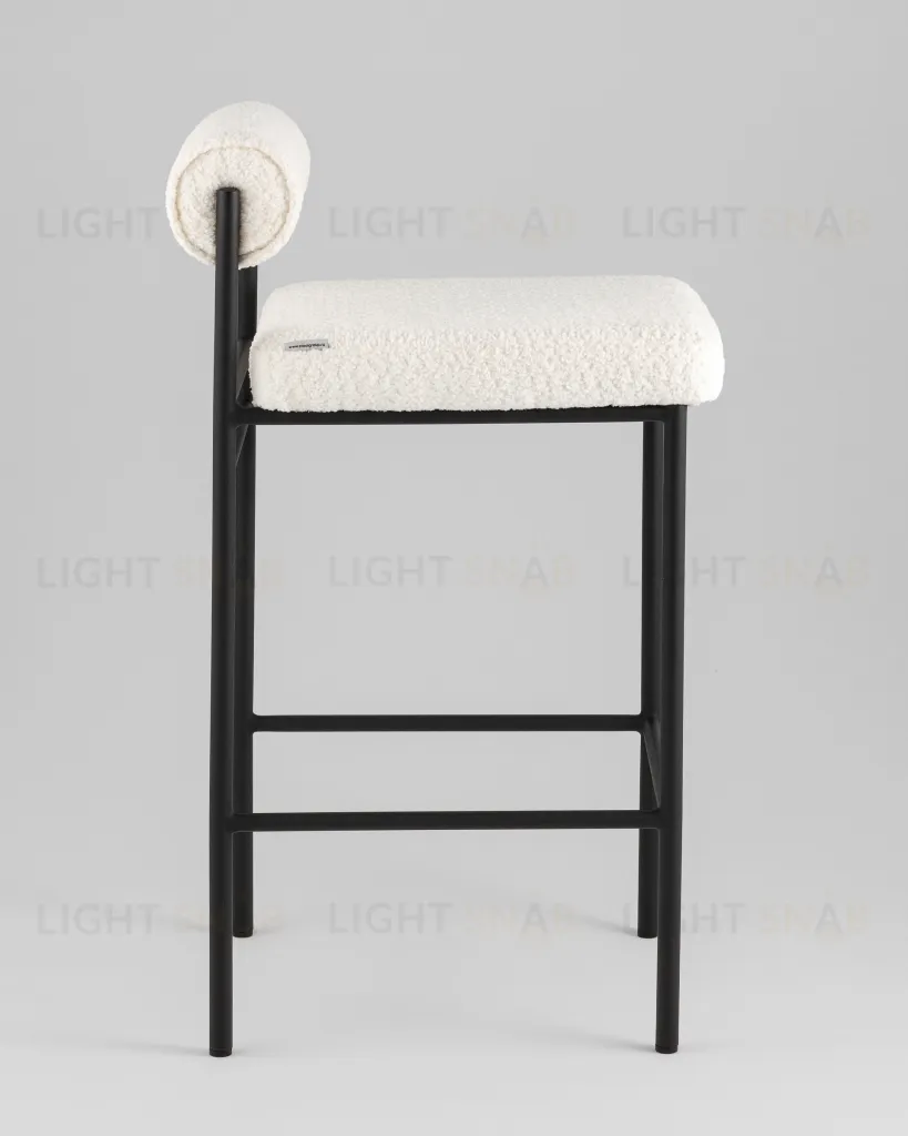 Стул полубарный Балла букле молочный УТ000041907