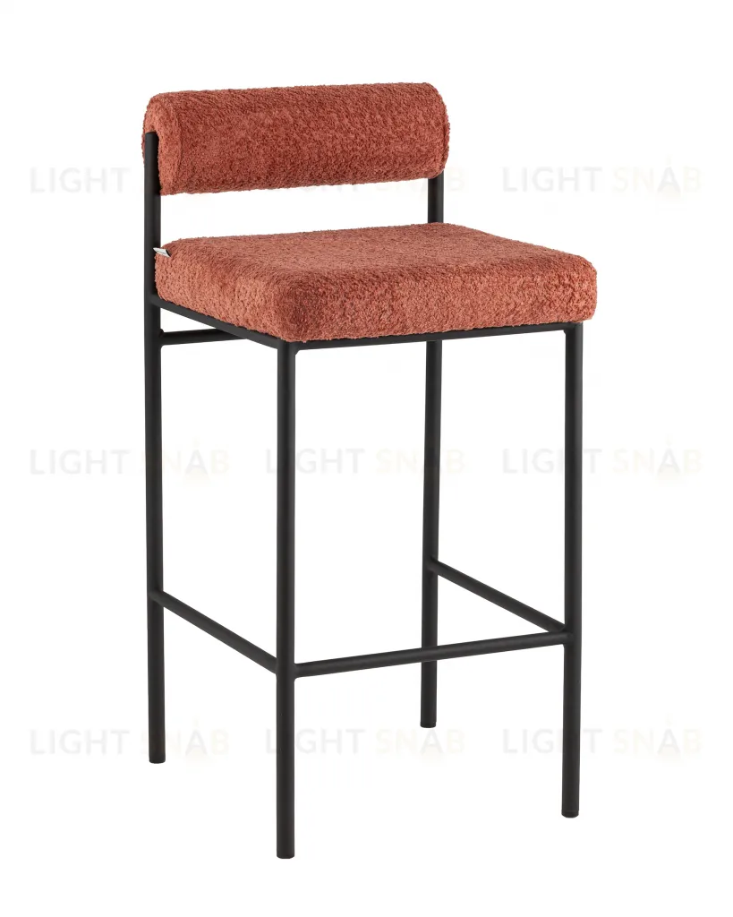 Стул полубарный Балла букле коралловый УТ000041908
