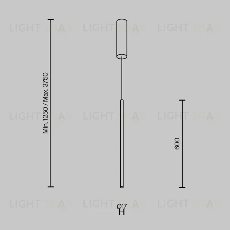 Подвесной светильник Maytoni MOD246PL-L12BK 