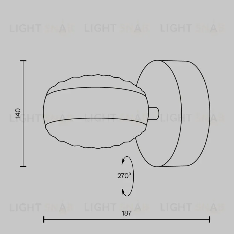 Бра Maytoni MOD299WL-L10BC3K MOD299WL-L10BC3K