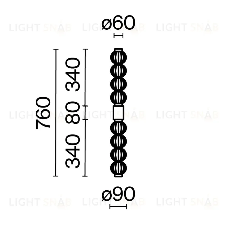 Бра Maytoni MOD555WL-L13G3K MOD555WL-L13G3K