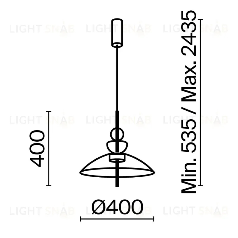 Подвесной светильник Maytoni MOD185PL-L11B3K3 MOD185PL-L11B3K3