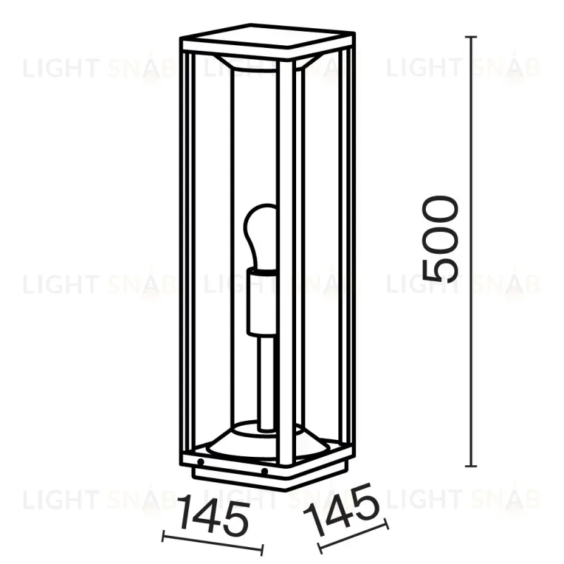 Садово-парковый светильник Maytoni O452FL-01GF1 O452FL-01GF1