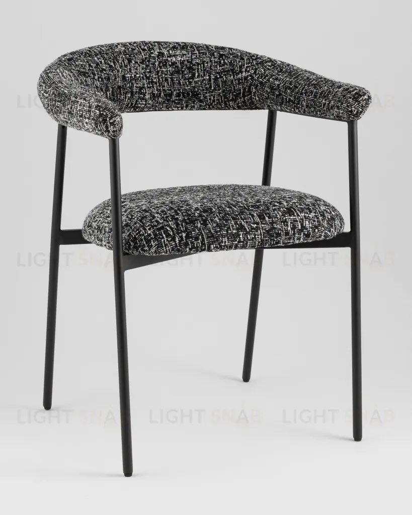 Стул обеденный Toko черно-белый УТ000041723