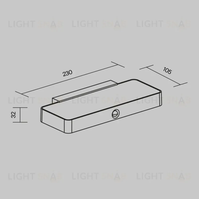 Светильник настенный Maytoni OSL456WL-L2GF3K OSL456WL-L2GF3K