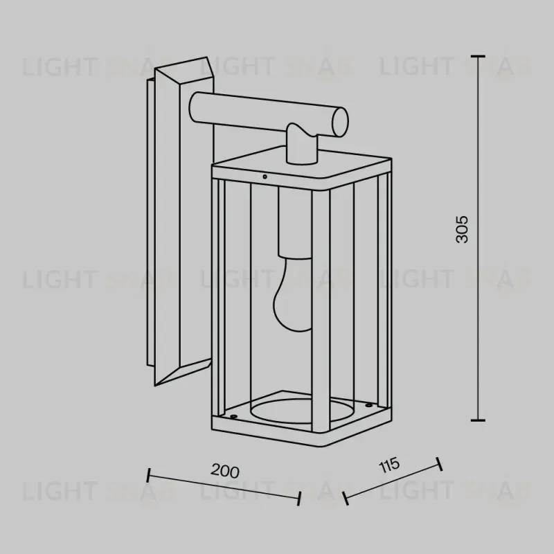 Светильник настенный Maytoni O452WL-01GF1 O452WL-01GF1