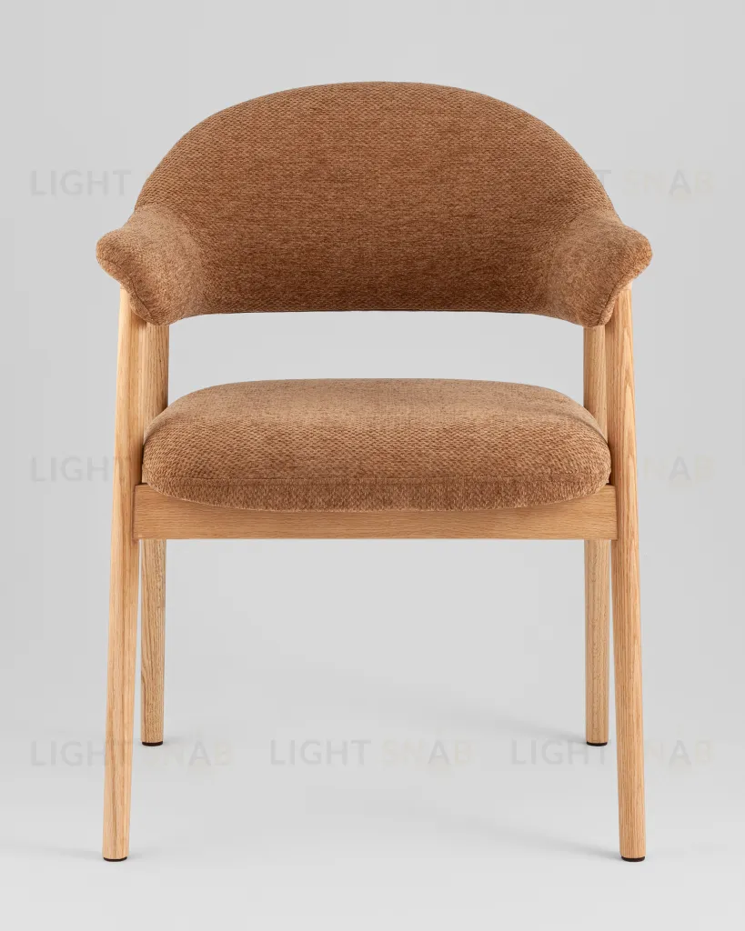 Стул обеденный Tavu с деревянными ножками терракотовый УТ000041728