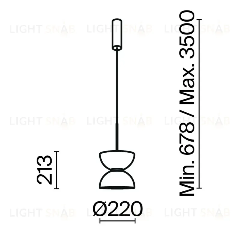 Подвесной светильник Maytoni MOD178PL-L11G3K MOD178PL-L11G3K