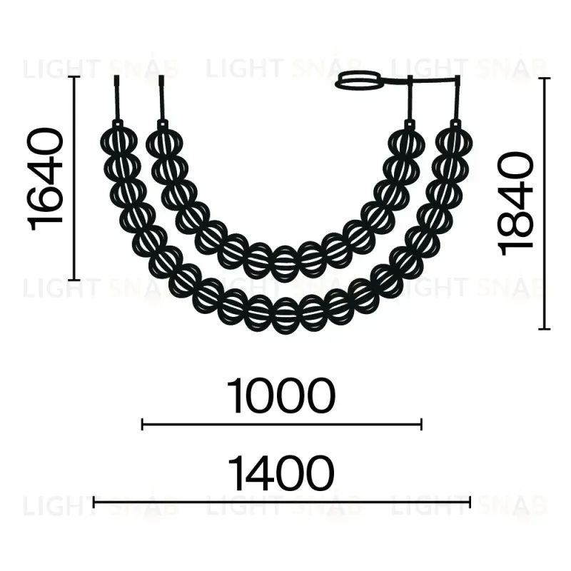 Подвесной светильник Maytoni MOD216PL-L55G3K MOD216PL-L55G3K