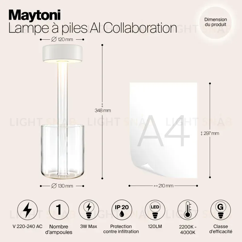 Настольная лампа Maytoni MOD229TL-L3W3K1 MOD229TL-L3W3K1