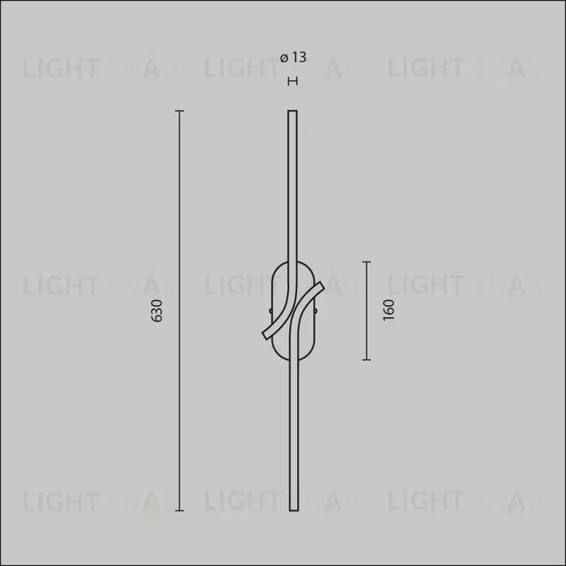 Бра Maytoni MOD256WL-L5B3K MOD256WL-L5B3K