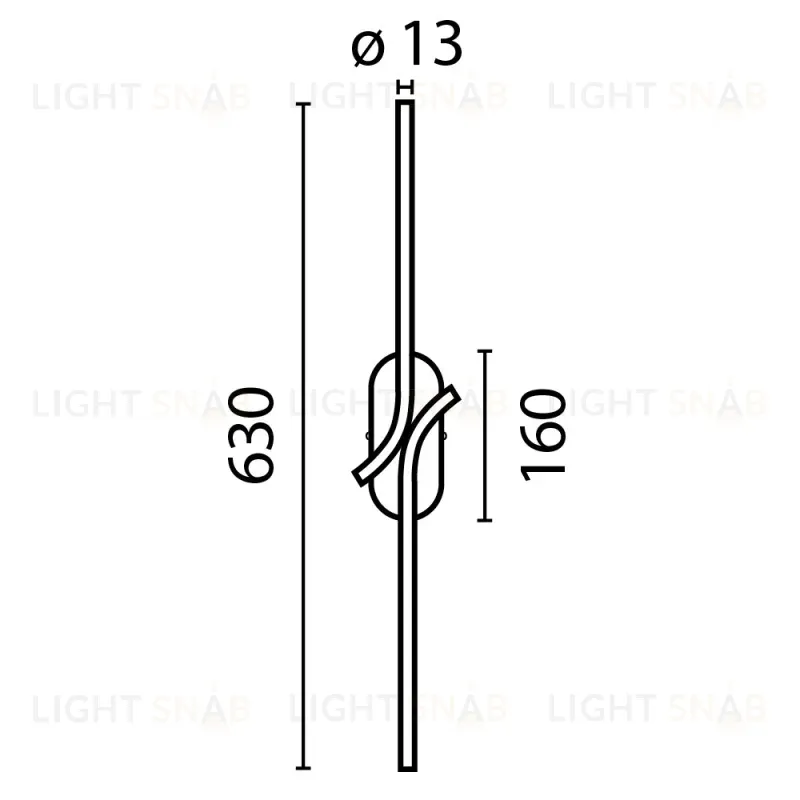 Бра Maytoni MOD256WL-L5BS3K3 MOD256WL-L5BS3K3