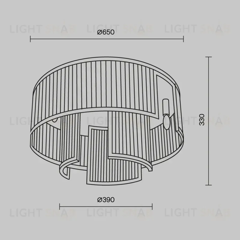Накладная люстра Maytoni MOD174CL-09G MOD174CL-09G