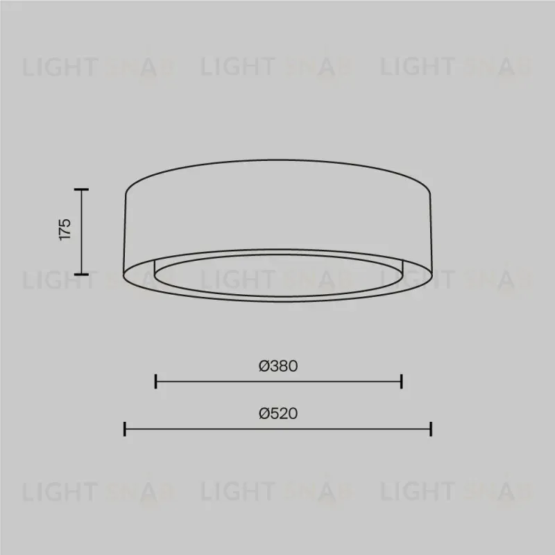 Накладной светильник Maytoni MOD617CL-04GR MOD617CL-04GR