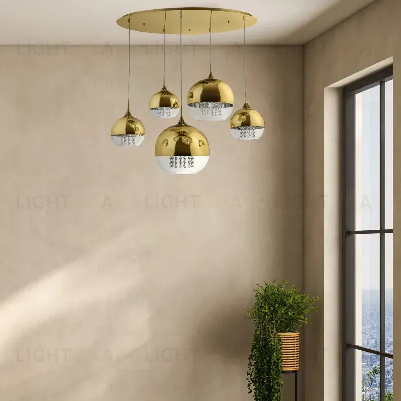 Каскадная люстра Maytoni P140-PL-170-5-G P140-PL-170-5-G