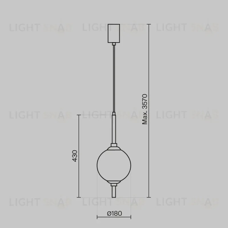 Подвесной светильник Maytoni Z020PL-L6BS3K Z020PL-L6BS3K
