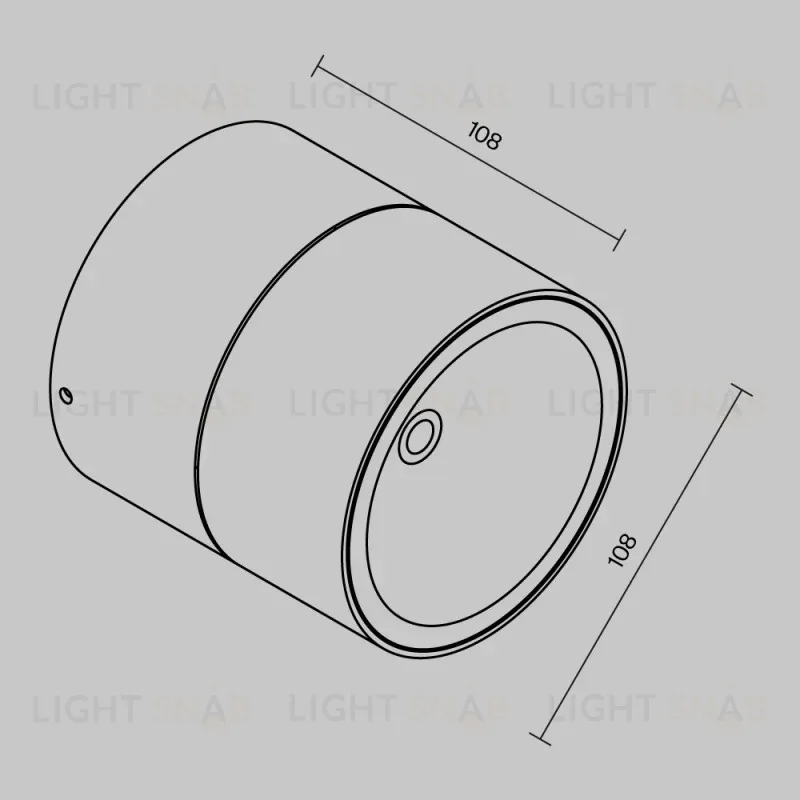 Накладной уличный светильник Maytoni O310CL-L12GF3K O310CL-L12GF3K