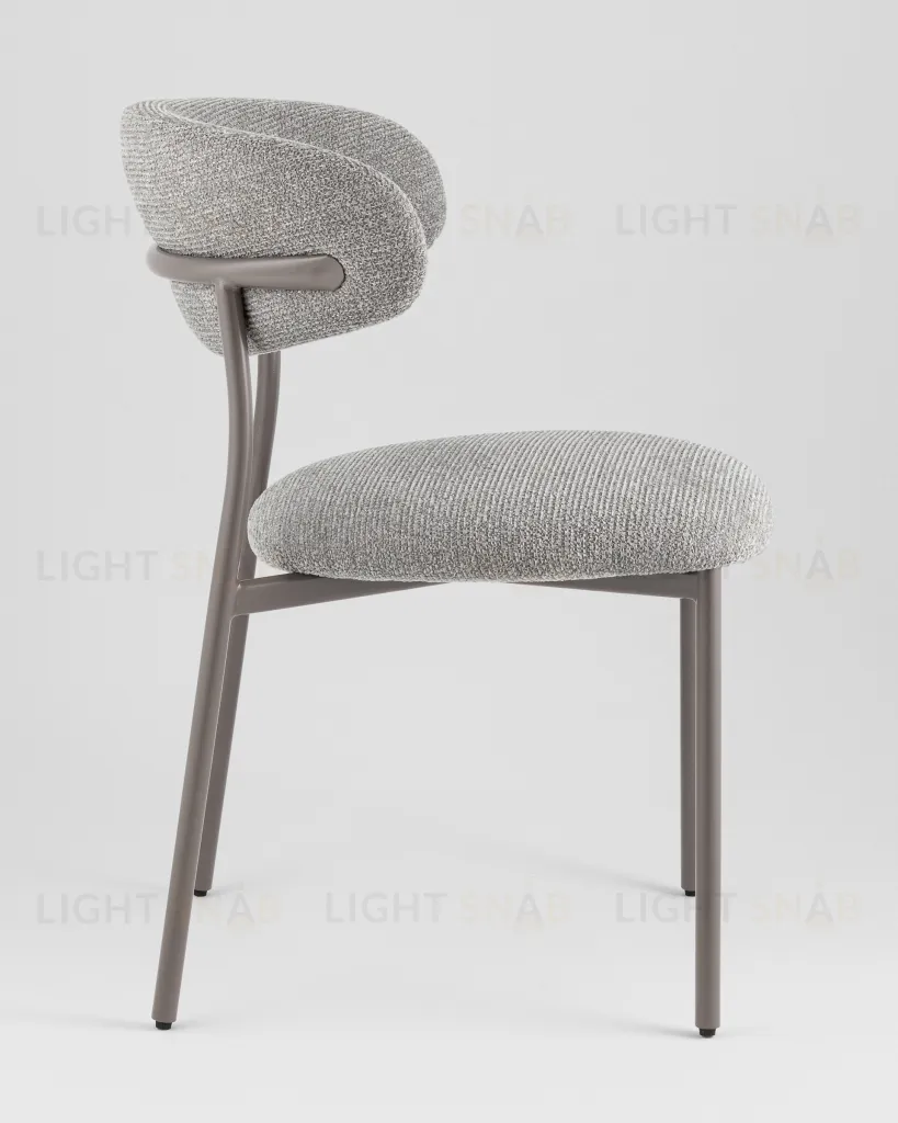 Стул обеденный Ayla серый серые ножки УТ000041712