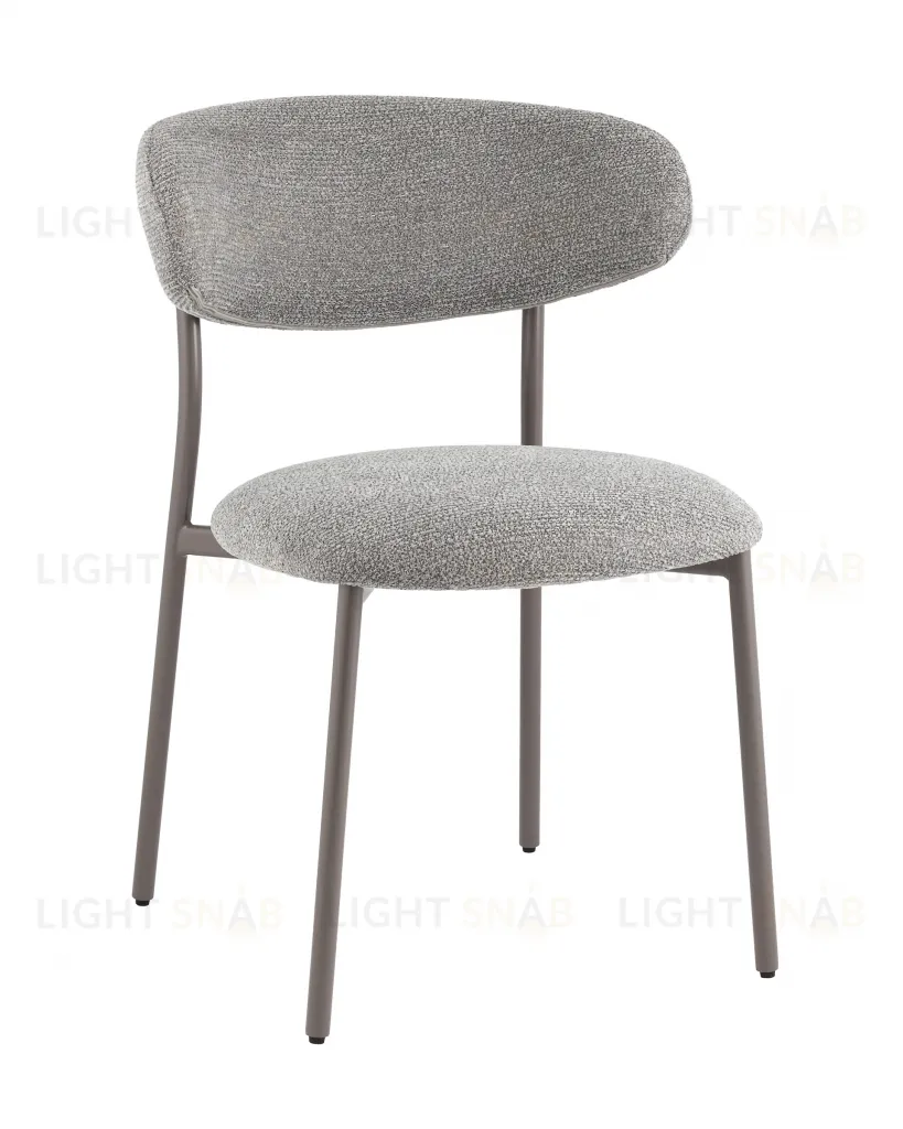 Стул обеденный Ayla серый серые ножки УТ000041712