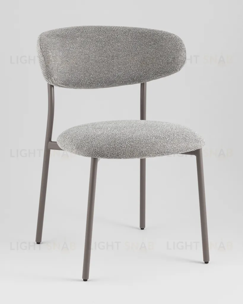 Стул обеденный Ayla серый серые ножки УТ000041712