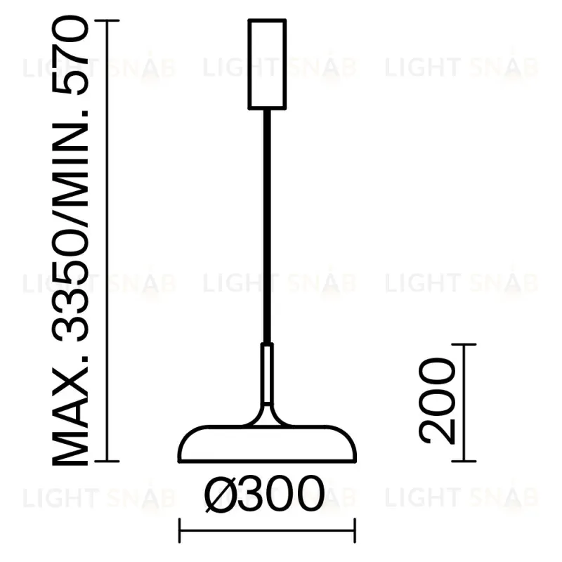Подвесной светильник Maytoni MOD189PL-L12W3K1 MOD189PL-L12W3K1