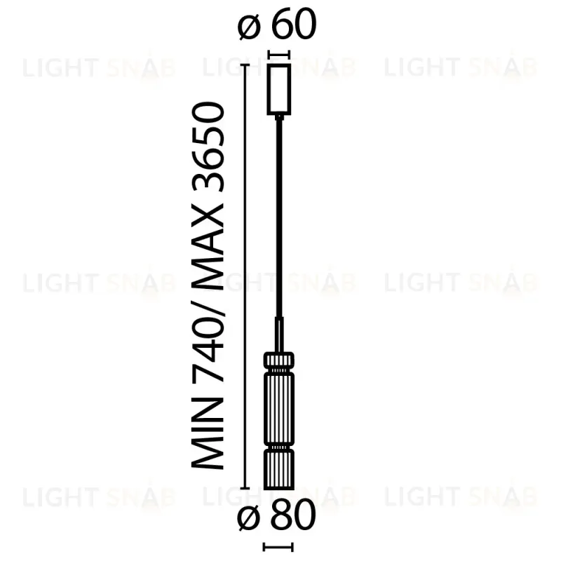 Подвесной светильник Maytoni MOD272PL-L12BS3K1 MOD272PL-L12BS3K1