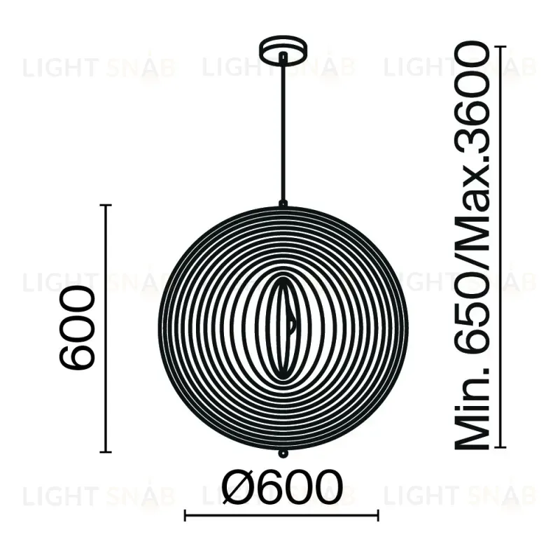 Подвесной светильник Maytoni MOD197PL-01W2 MOD197PL-01W2