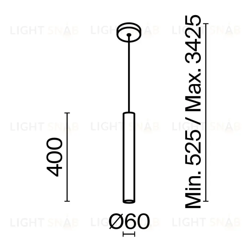 Подвесной светильник Maytoni MOD161PL-01W1 MOD161PL-01W1