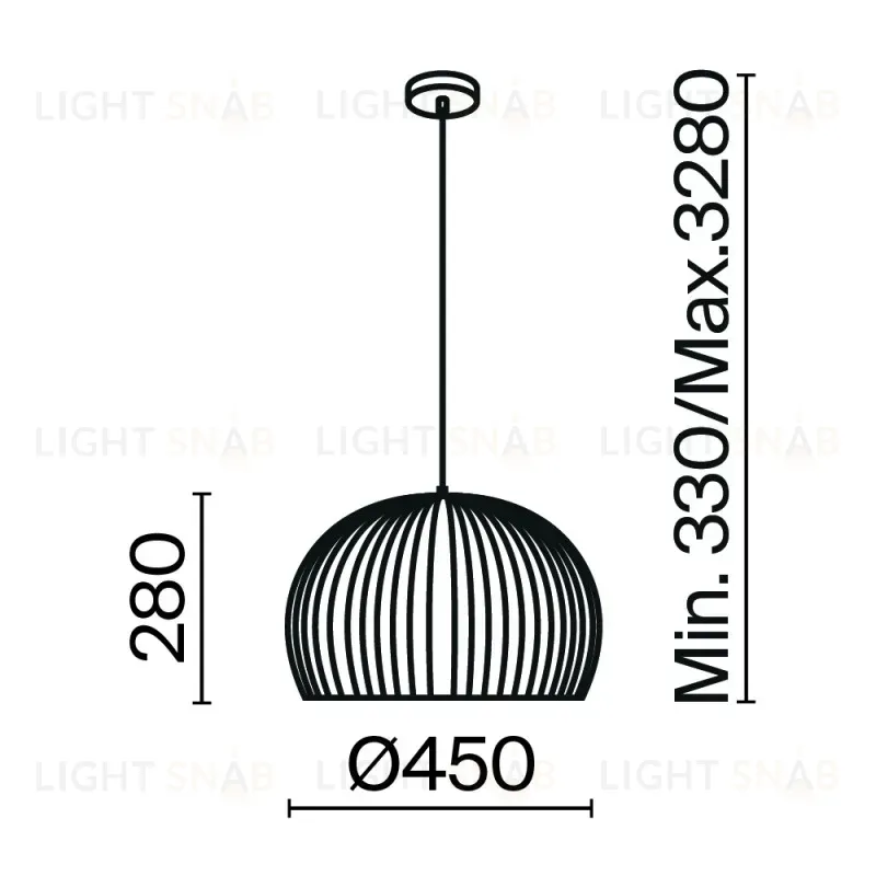 Подвесной светильник Maytoni MOD195PL-01W1 MOD195PL-01W1