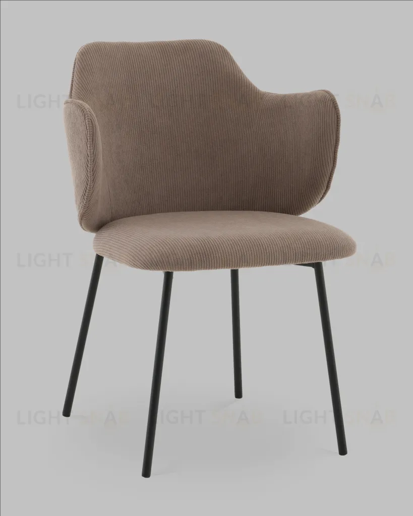 Стул Джиннет велюр капучино УТ000041753