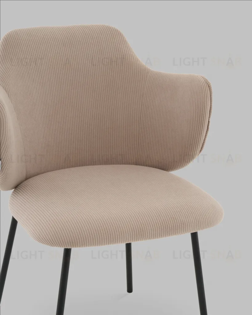 Стул Джиннет велюр бежевый УТ000041754
