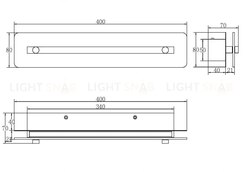 Бра Maytoni P091WL-L7CH3K P091WL-L7CH3K
