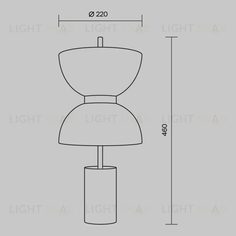 Настольная лампа Maytoni MOD178TL-L11GR3K MOD178TL-L11GR3K