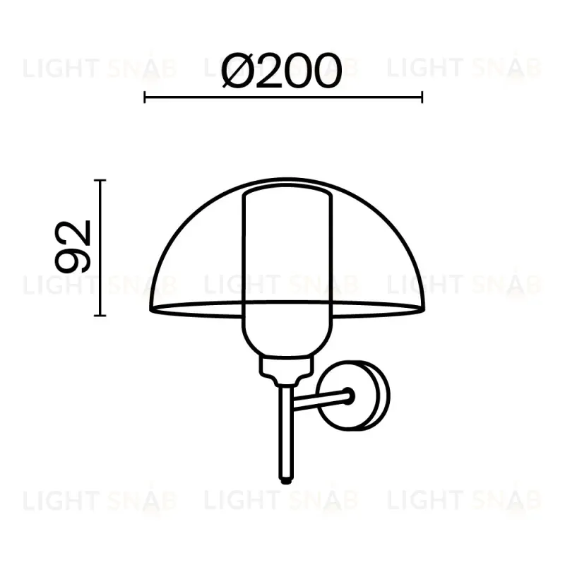 Бра Maytoni MOD177WL-01B MOD177WL-01B