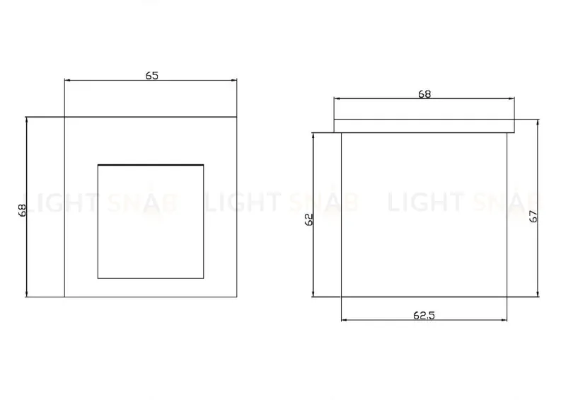 Светильник для ступеней Maytoni O038-L3W O038-L3W