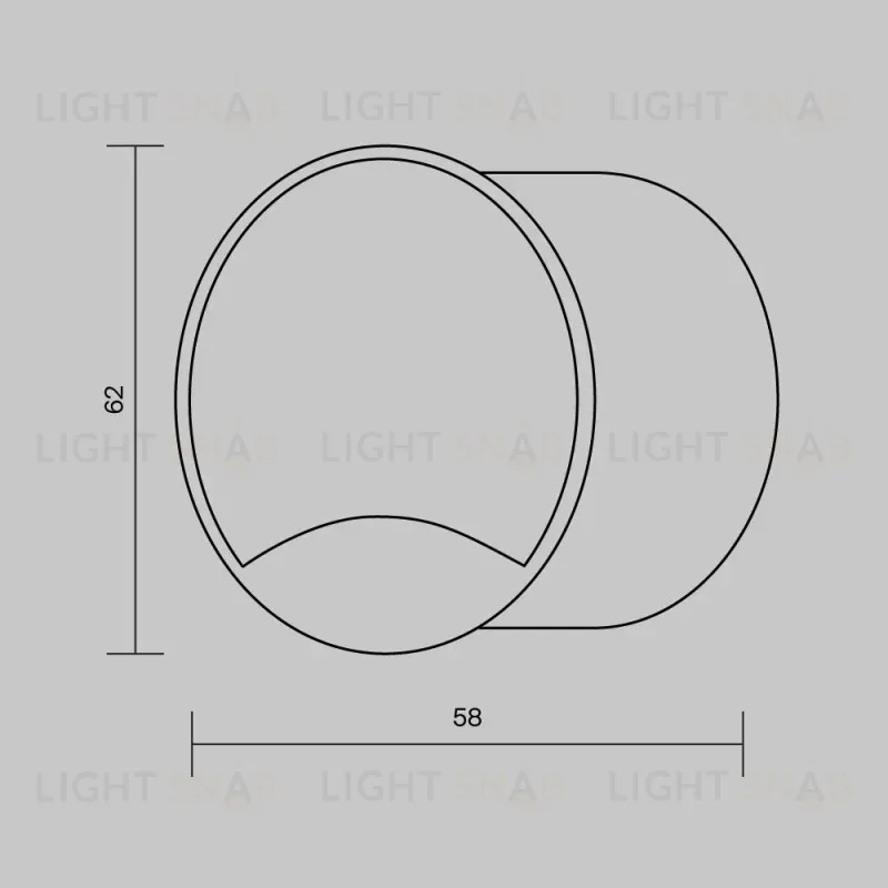 Светильник для ступеней Maytoni O035-L3B3K O035-L3B3K