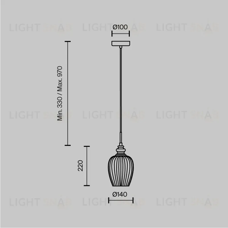 Подвесной светильник Maytoni MOD044-PL-01-N MOD044-PL-01-N