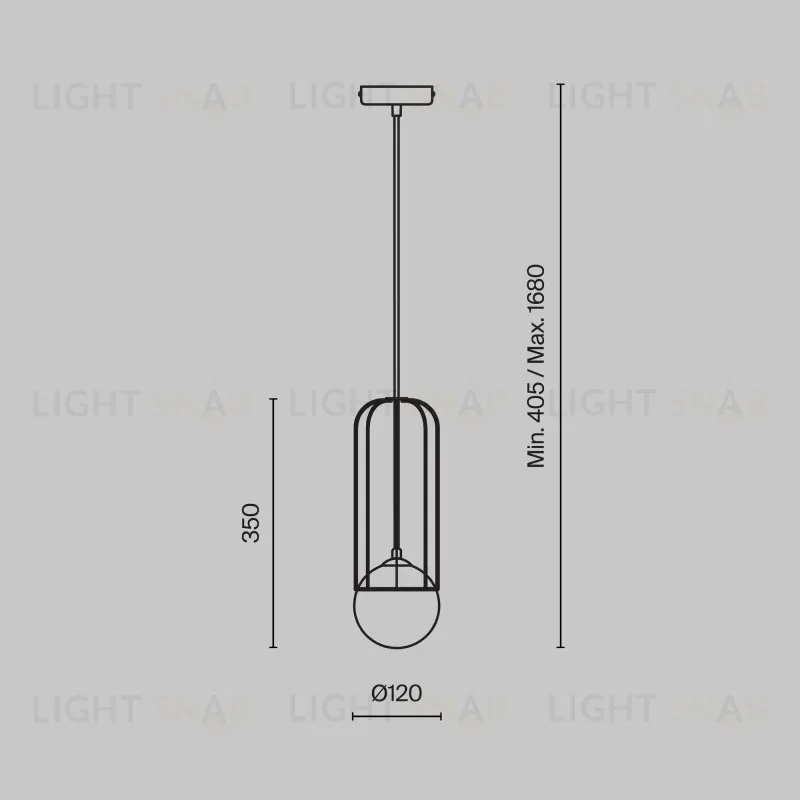 Подвесной светильник Maytoni P361PL-01G P361PL-01G