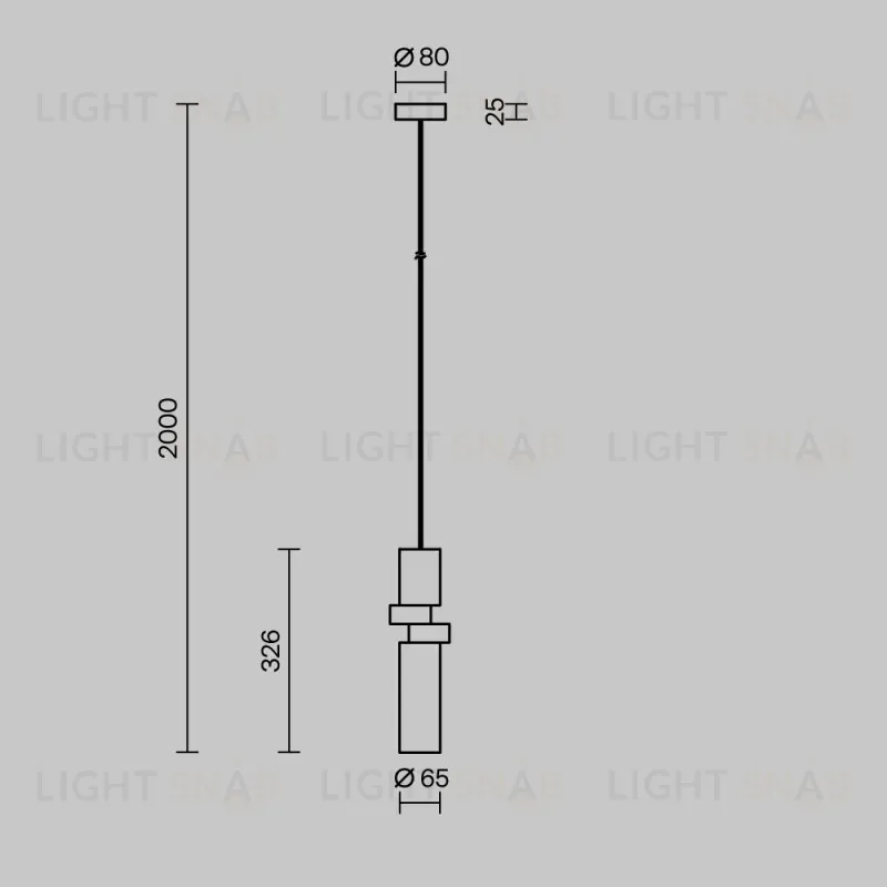 Подвесной светильник Maytoni MOD303PL-01CFL3 MOD303PL-01CFL3