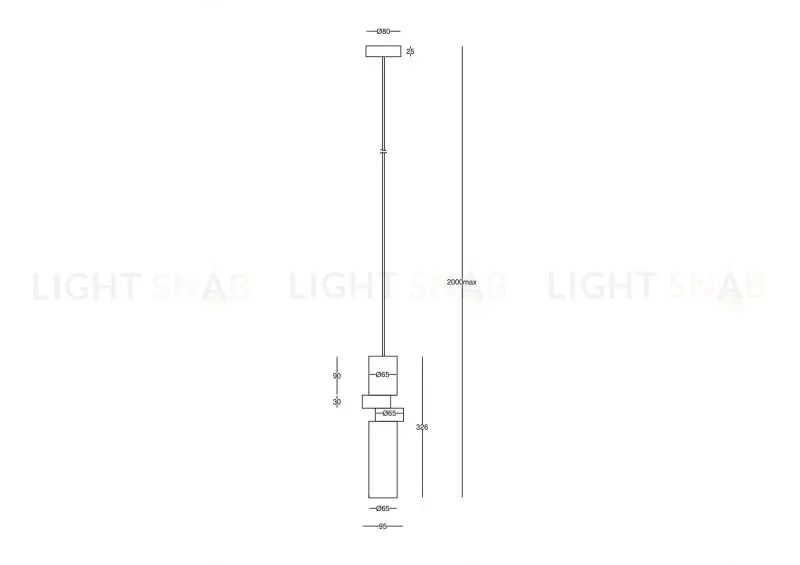 Подвесной светильник Maytoni MOD303PL-01CFL3 MOD303PL-01CFL3