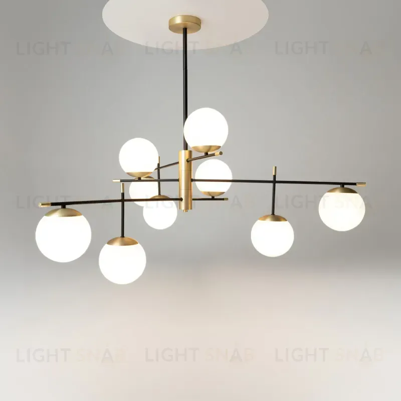 Люстра на штанге Maytoni MOD048PL-09G MOD048PL-09G