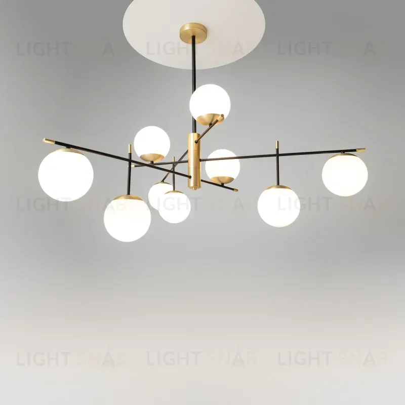 Люстра на штанге Maytoni MOD048PL-09G MOD048PL-09G