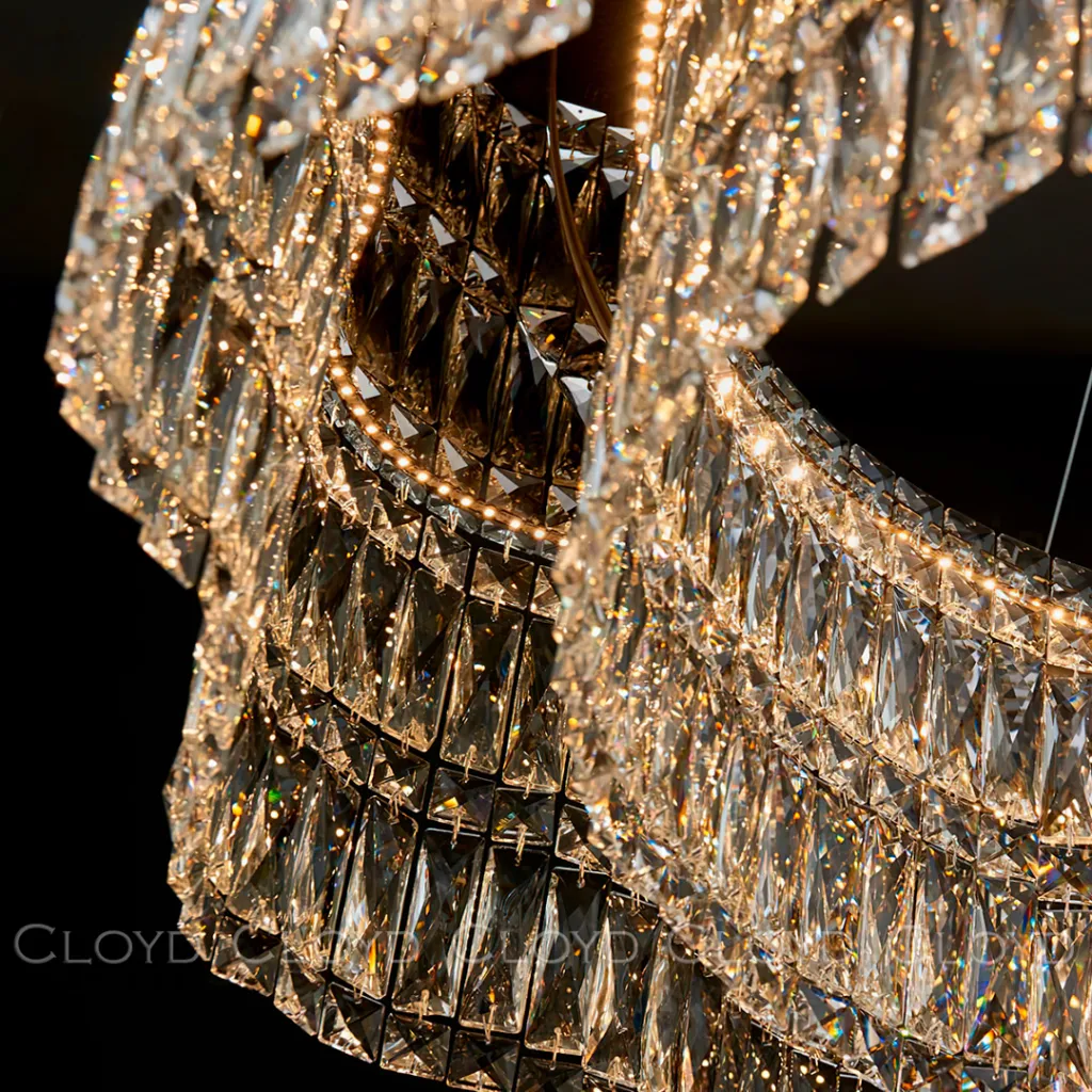  Люстра Cloyd ANTREA-B C1 / Ø80 см - хром (арт.11628)  11628