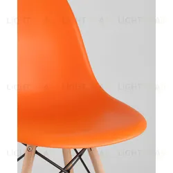 Стул Eames Style DSW оранжевый (разборный каркас) УТ000039885