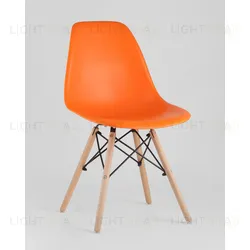 Стул Eames Style DSW оранжевый (разборный каркас) УТ000039885