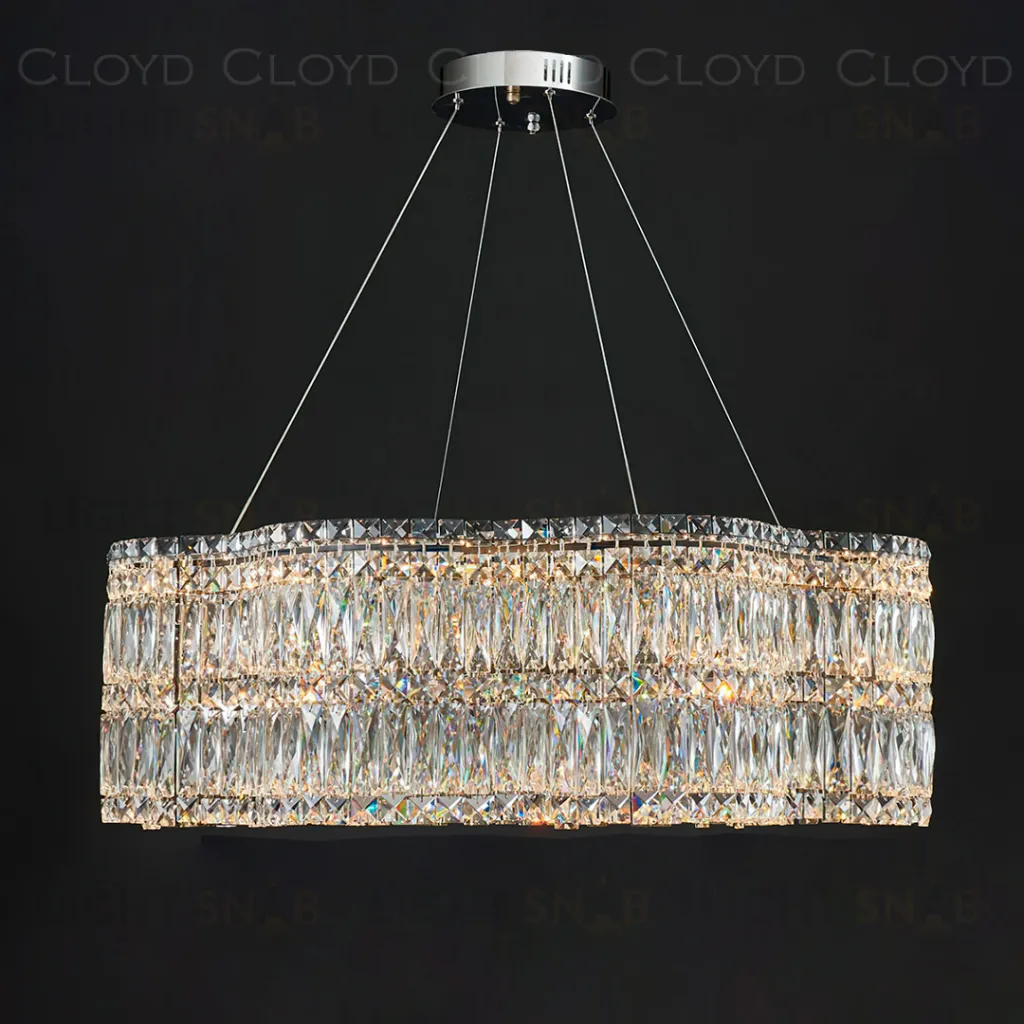  Люстра Cloyd ANTREA-B C1 / Ø80 см - хром (арт.11628)  11628